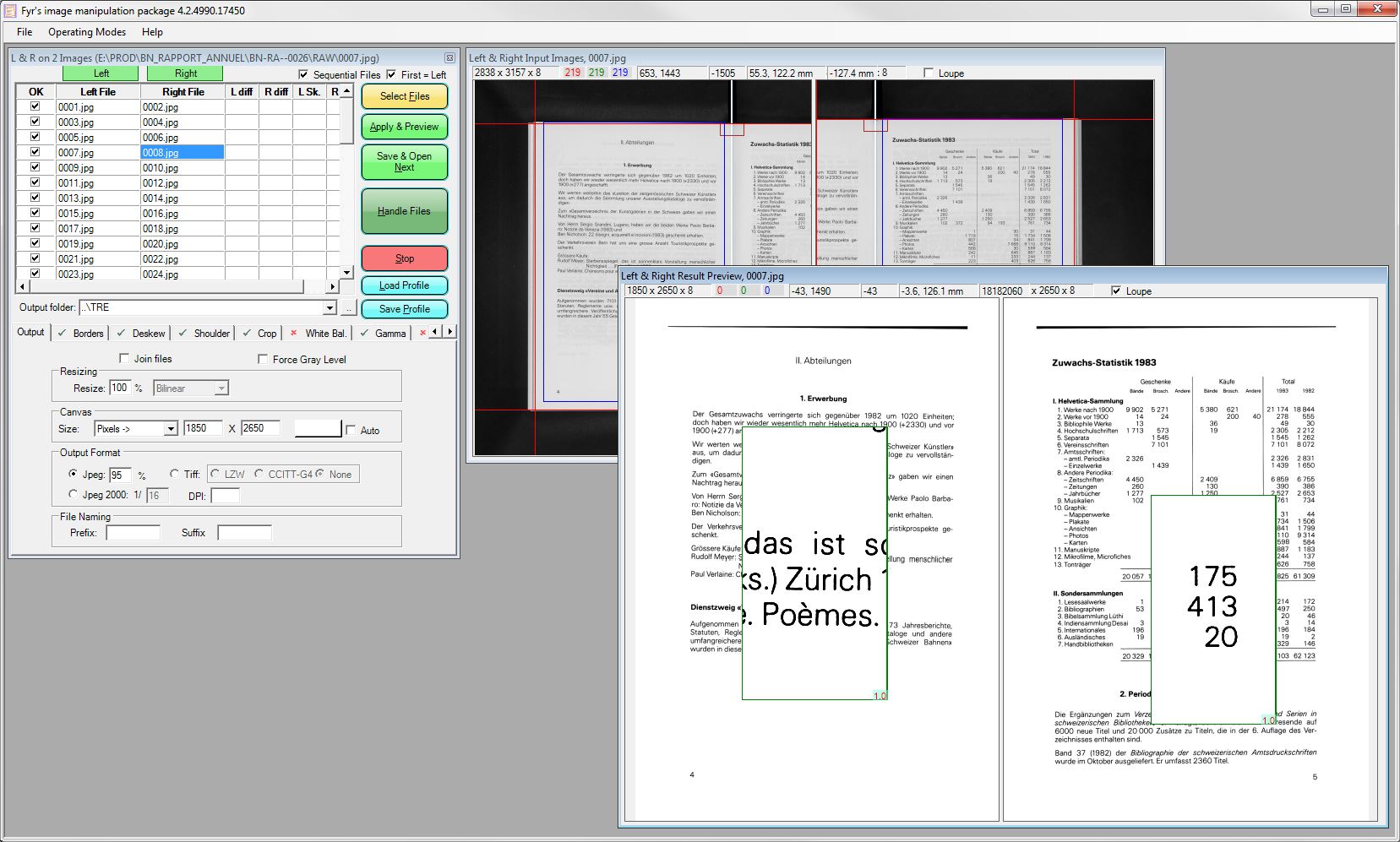 Page Improver - Traitement semi automatisé des pages